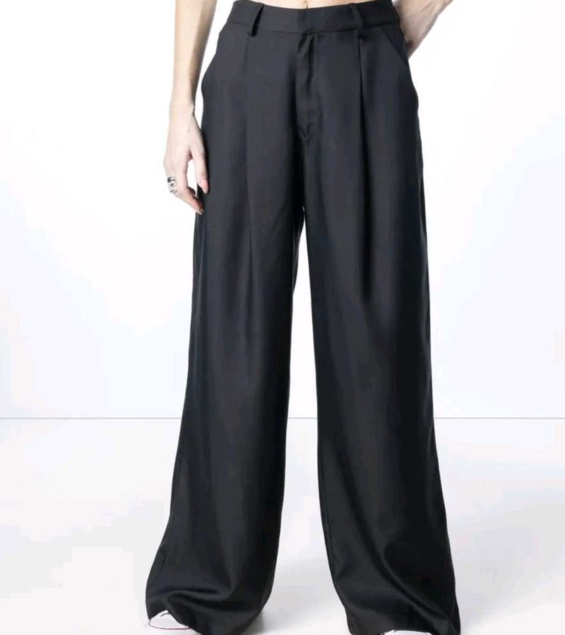 Black High Waisted Formal Trouser.
