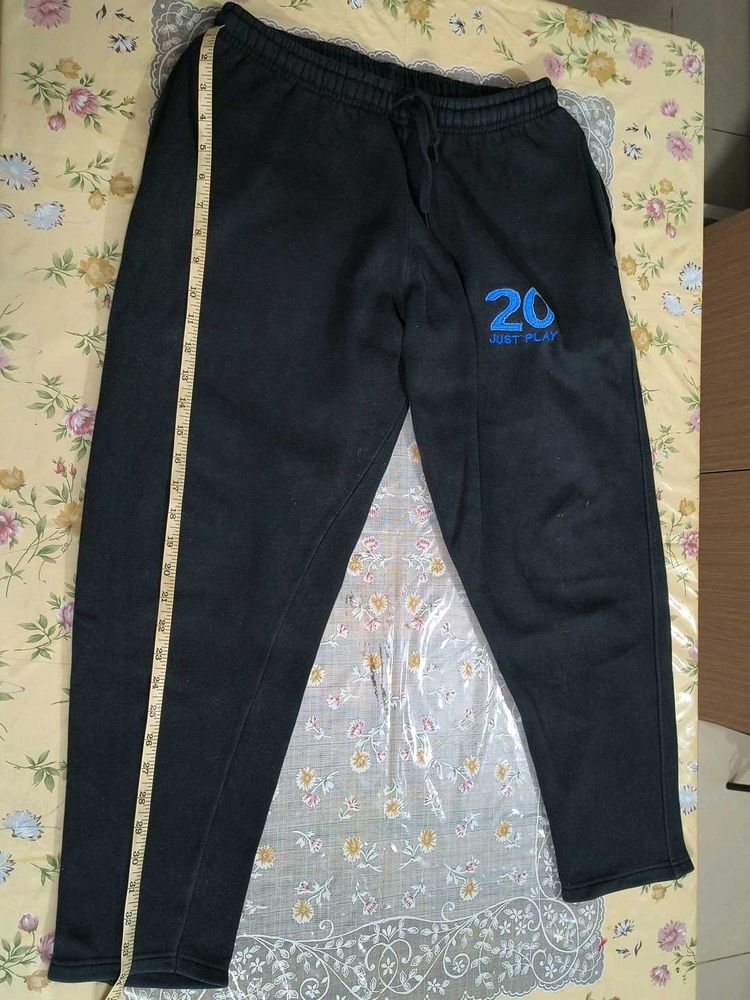 Black &#34;JUST PLAY&#34; Sweatpants
