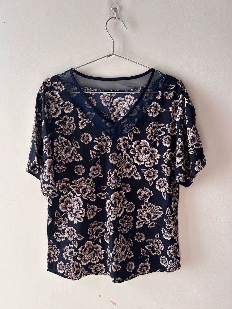 Floral Print Top