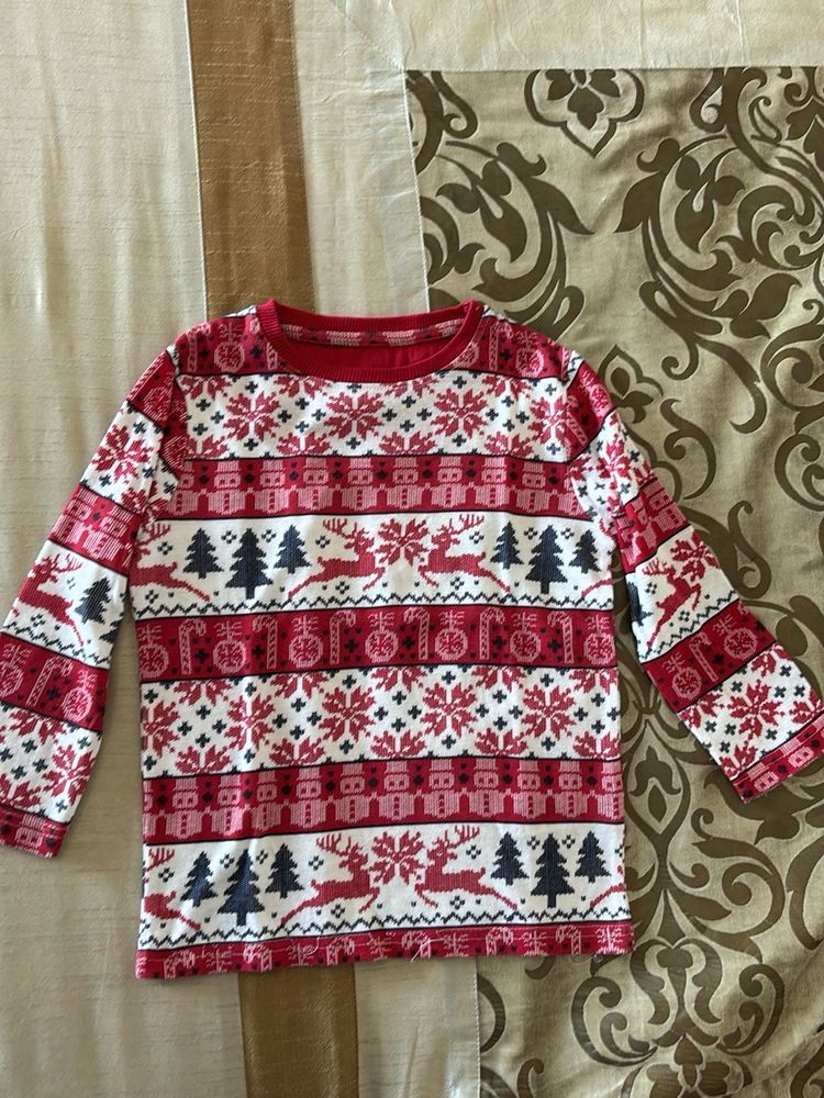 Festive Holiday Long Sleeve Tee