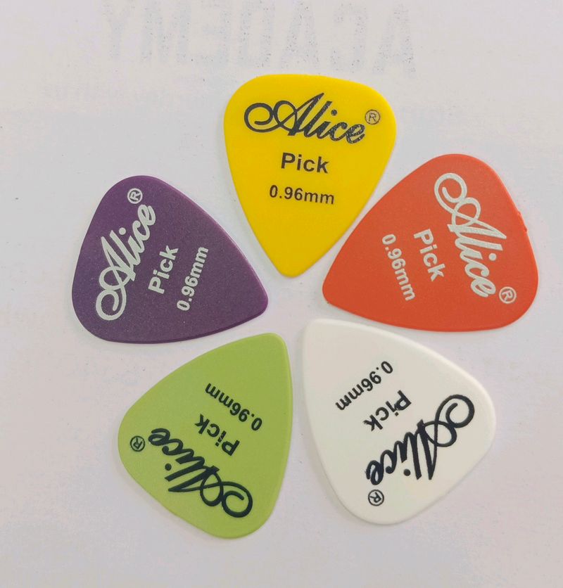 GUITAR PICK SET OF 5
