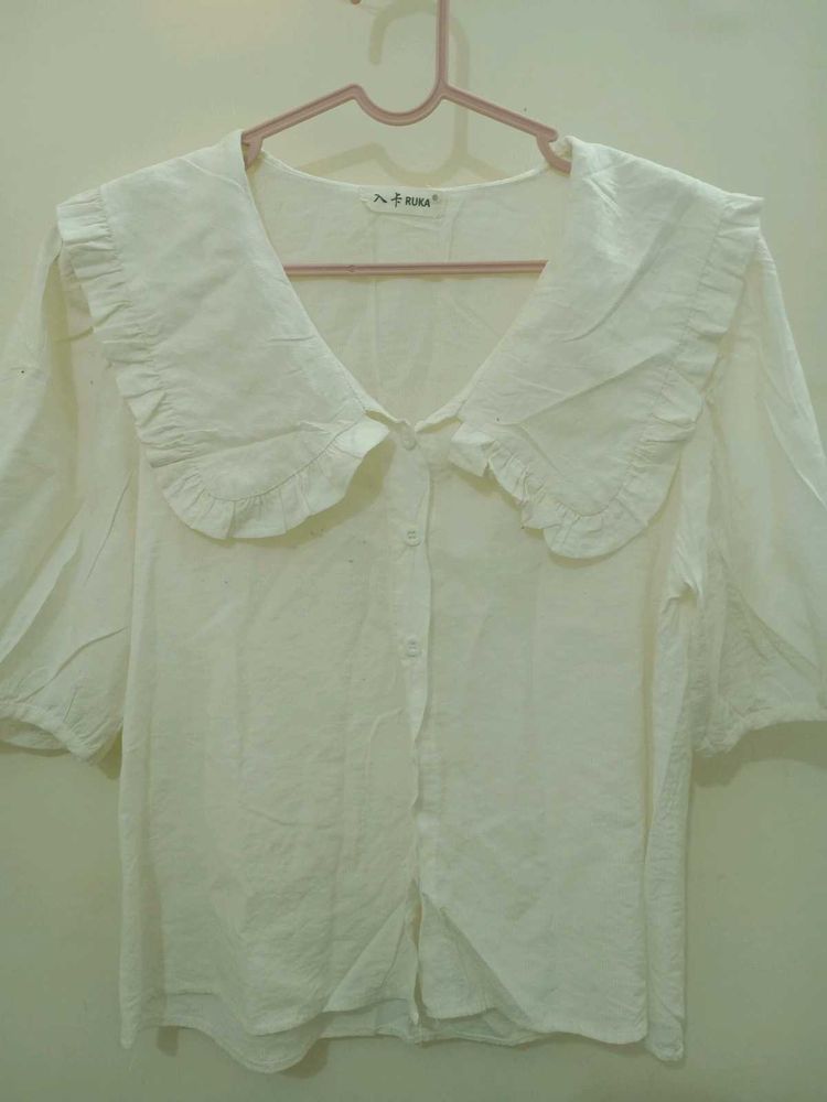 Women Solid Regular Shirt 🛍️🌷