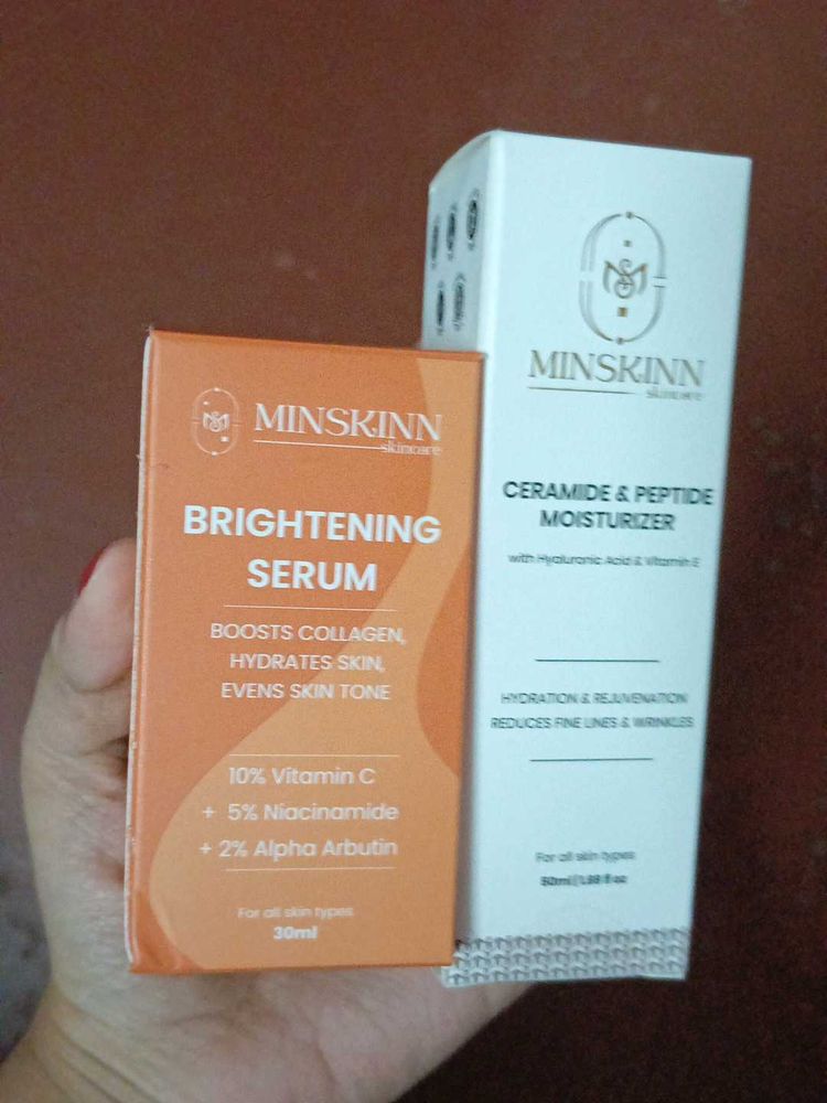 Minskinn Serum &amp; Moisturizer