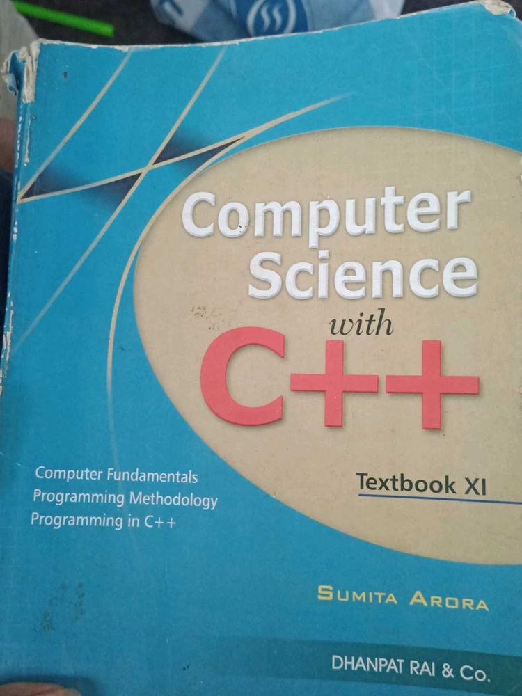 Computer Science with C++ Sumita Arora