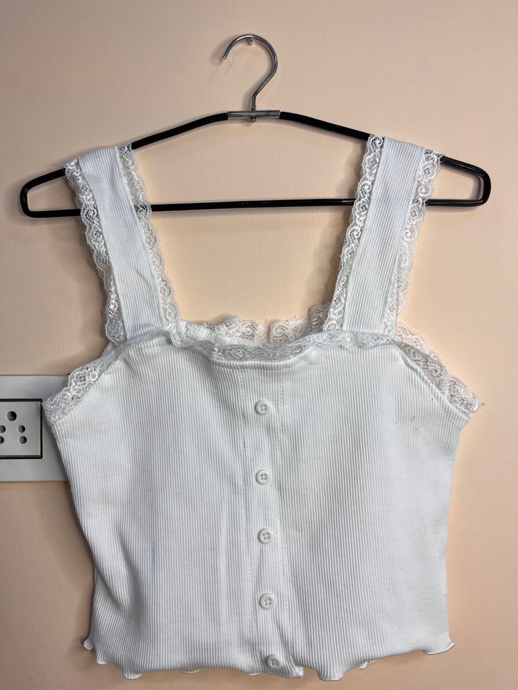 White Lace Top
