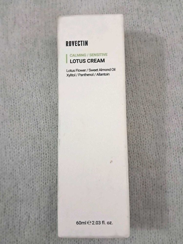 Rovectin Clean Lotus Water Cream for Face