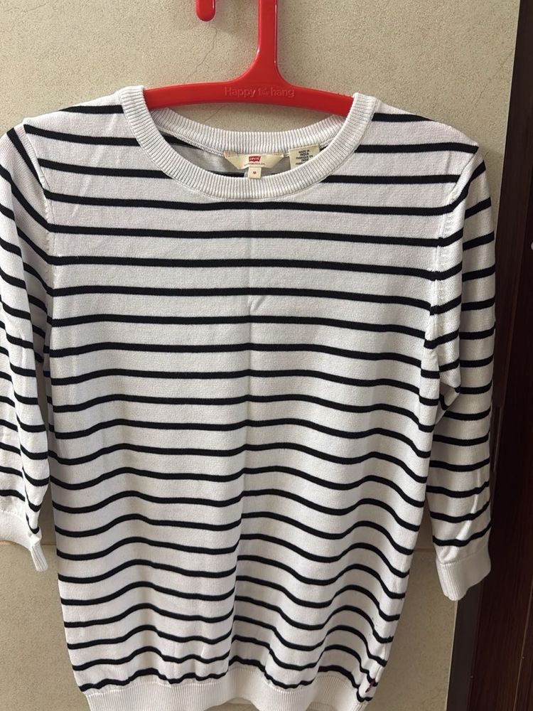 levi&#39;s stripped pullover