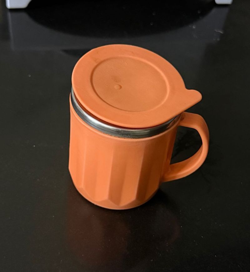 Orange Tea/ Coffee Insulated Stainless Steel Mug