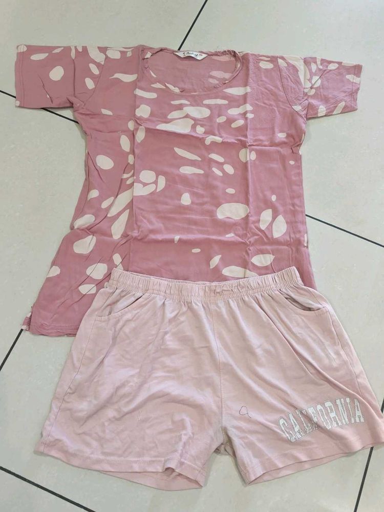 Pink Pajama Set