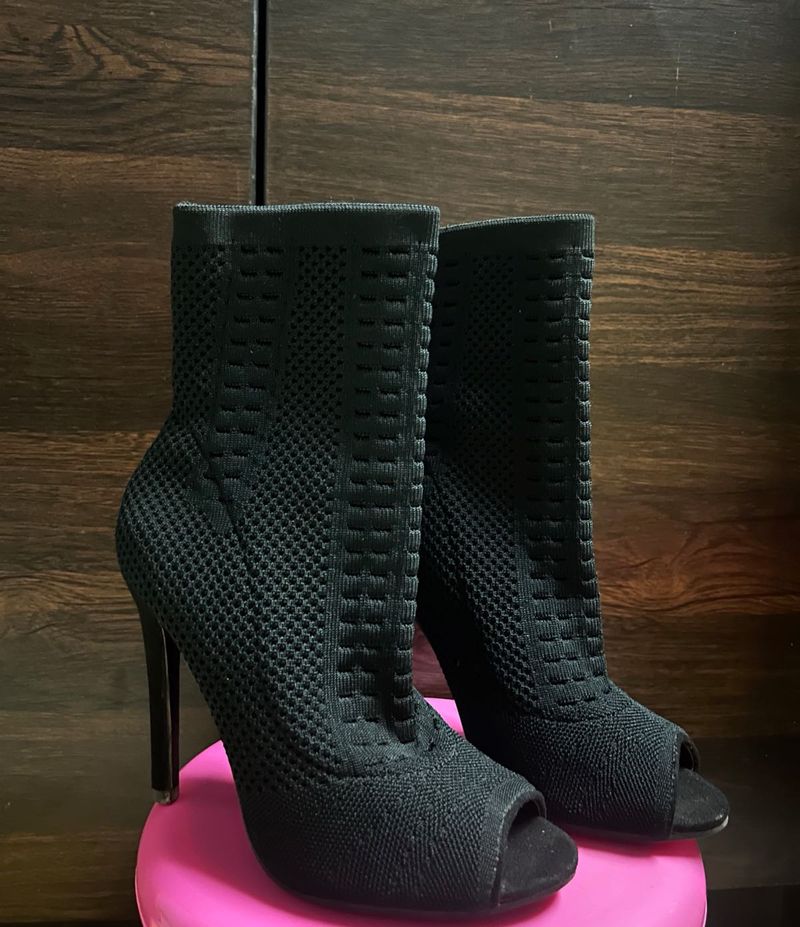 Catwalk Black Stilettos