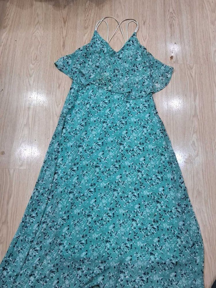 Floral Print Maxi Dress