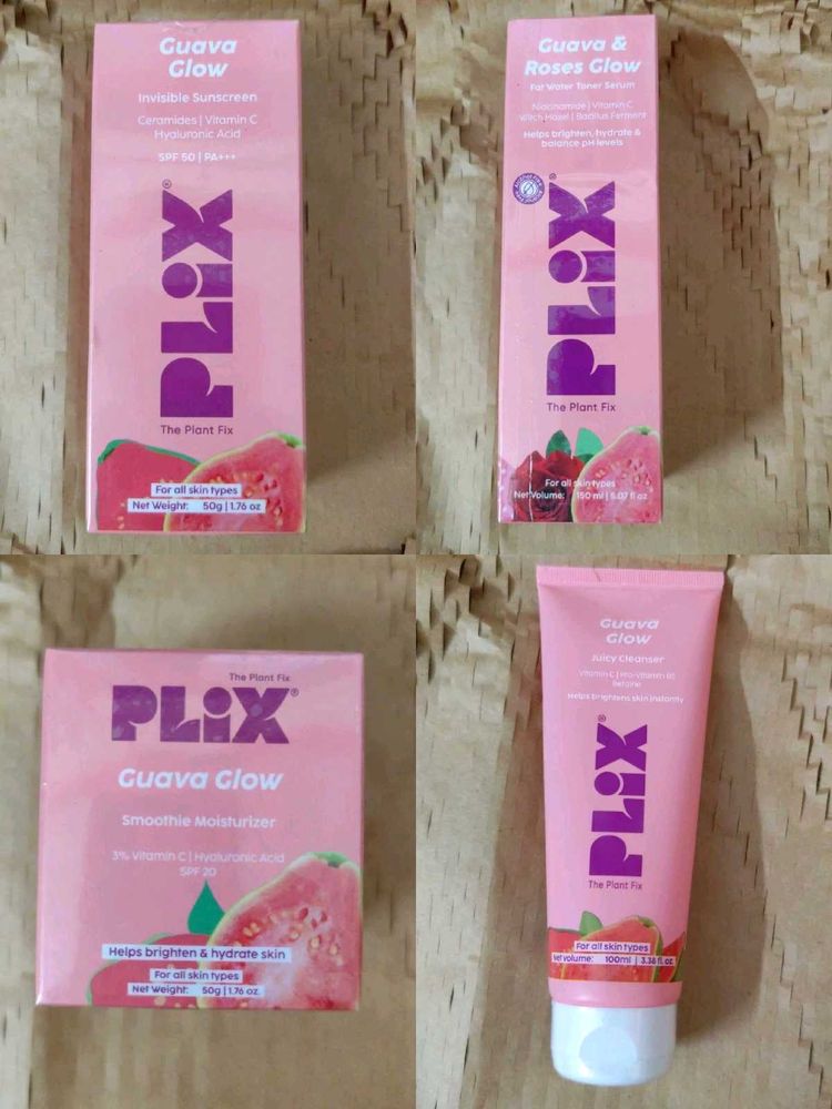 PLIX Guava Glow Skincare Set