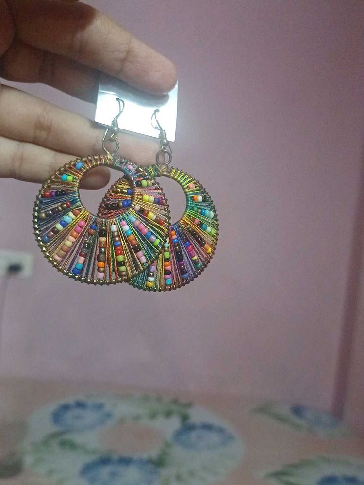 Colorful Beaded Earrings