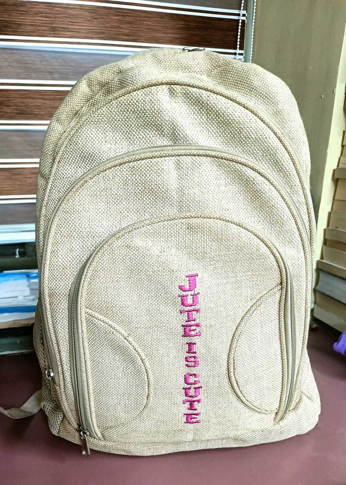 Superb Quality Pure Jute Backpack