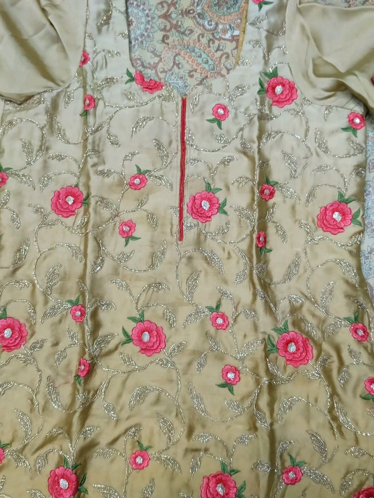 Festive Suit With Dupatta
