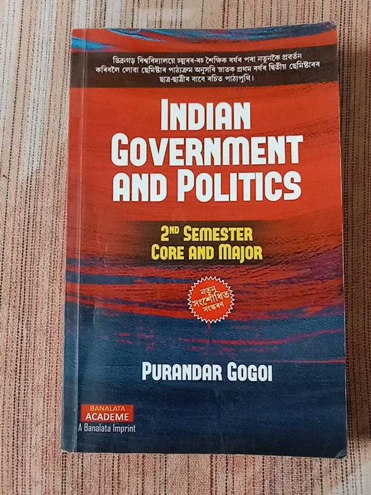 Indian Govt. And Politics