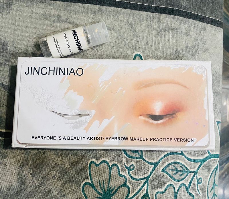 Makeup practice face board