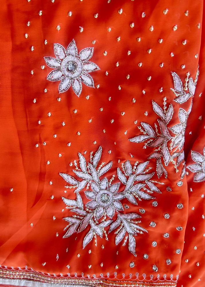 Jimmy Choo Pure Handwork Saree