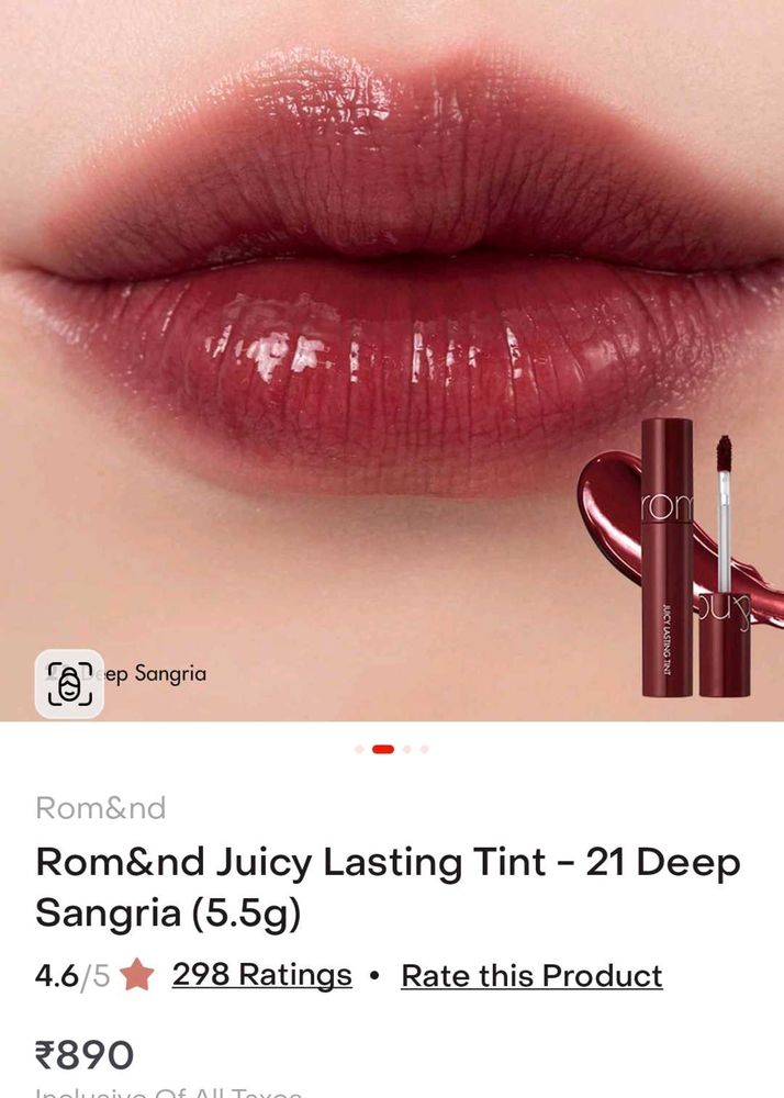 Price Drop 💧 Rom&amp;nd JUICY LASTING TINT