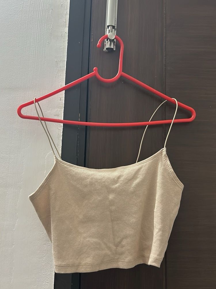 Cute Beige Cami Top