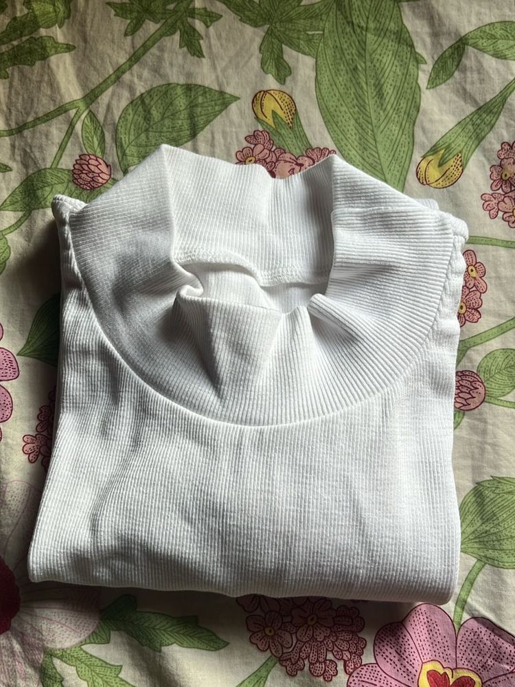 Ribbed Long Sleeve Top