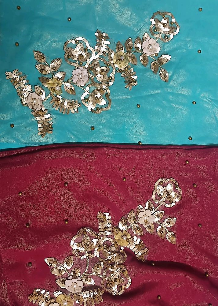 Party Wear Hijab... Dupatta...