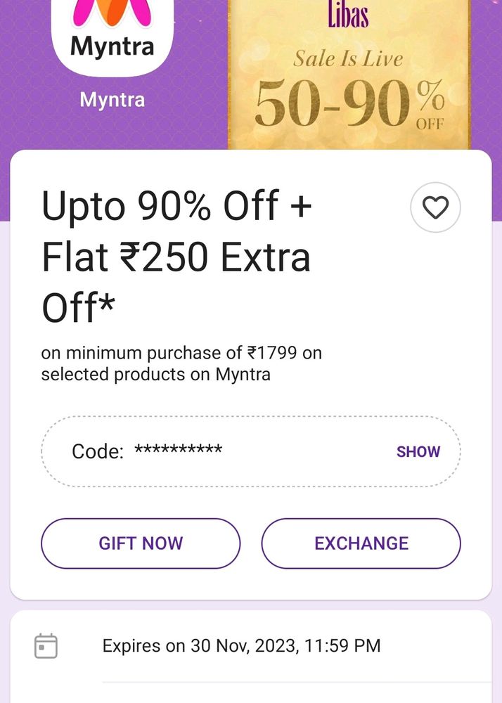 Myntra Voucher