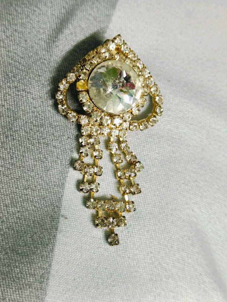 Vintage Rhinestone Brooch