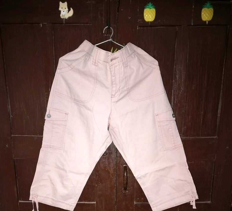 Unisex Lee Light 6 Pocket Capri Pant 18 Medium