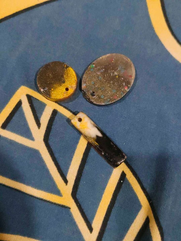 Resin Art Pendant