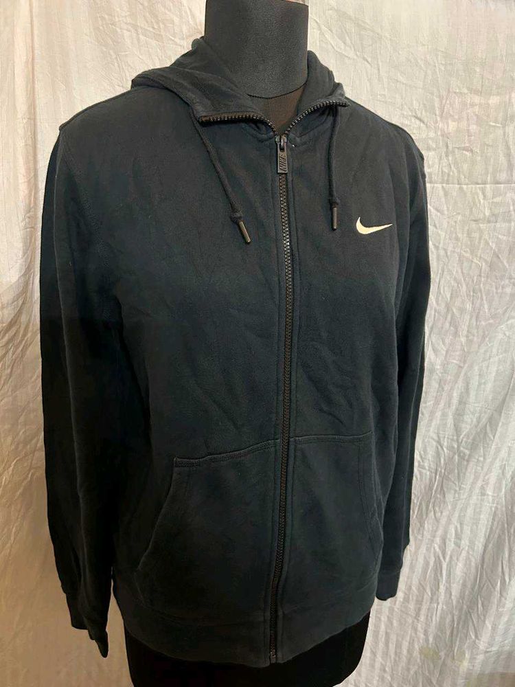 Nike Full Zip Hoodie - Black