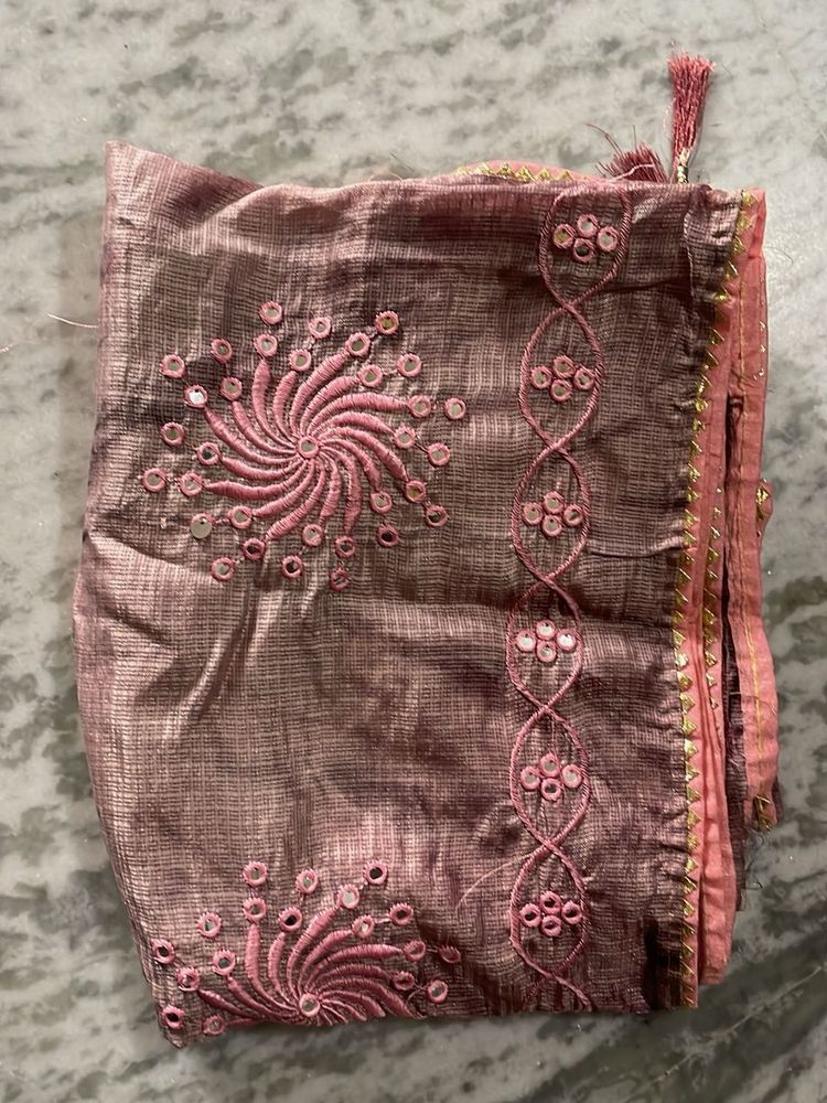 Elegant Embellished Saree