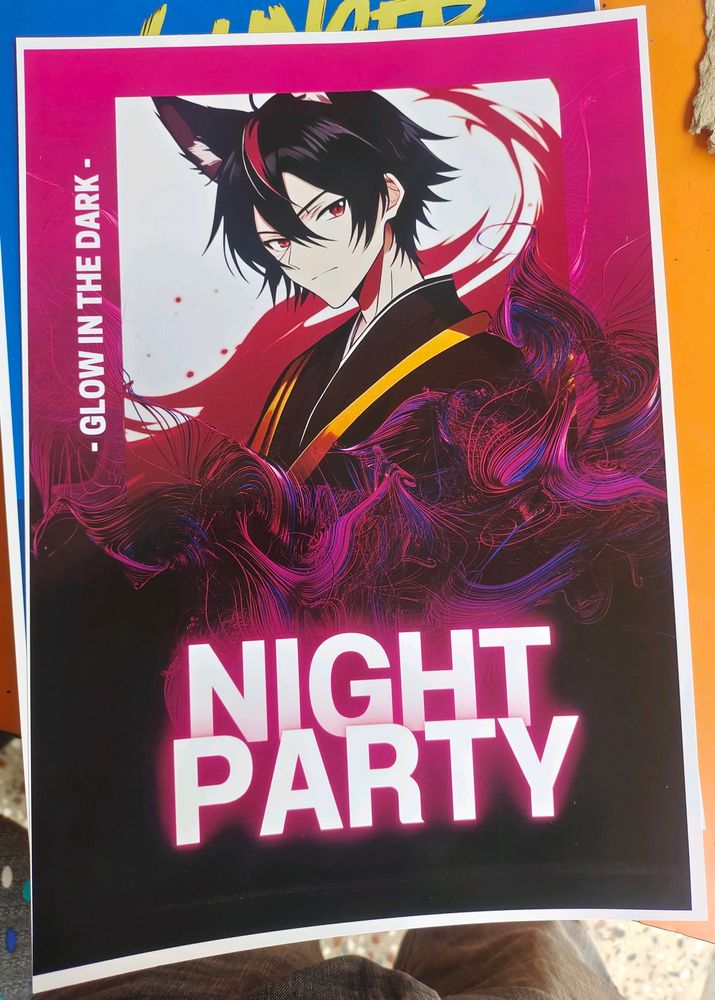 Anime Self Customised Cartoon Poster