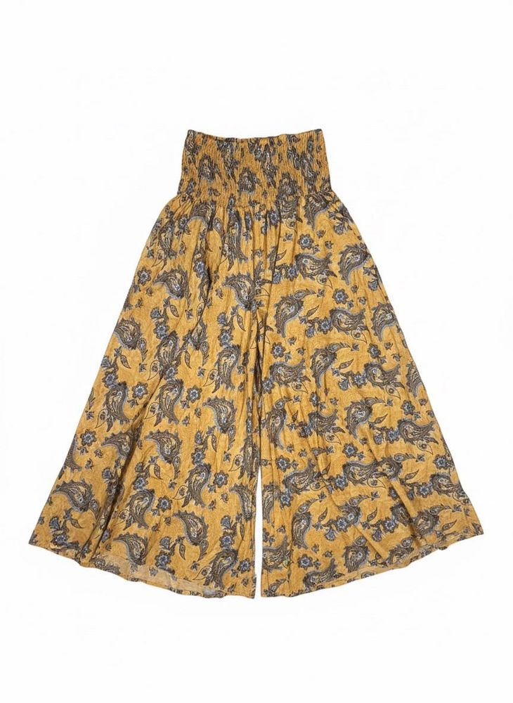 Palazzo Pants With Waist Band