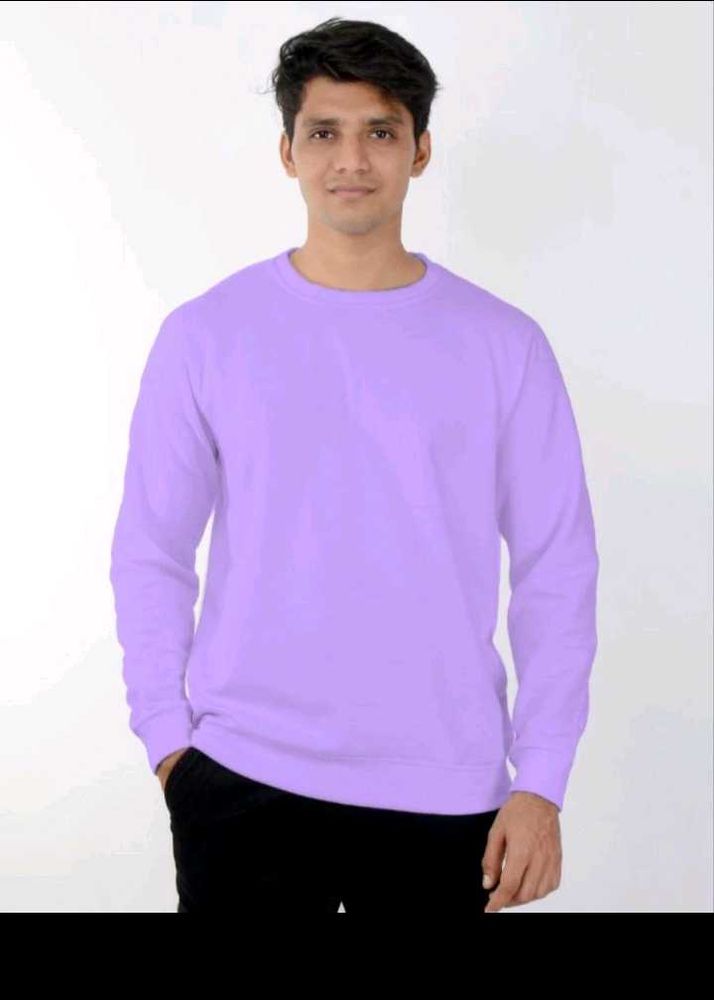 Men&#39; s Purple Full Sleeve T-Shirt
