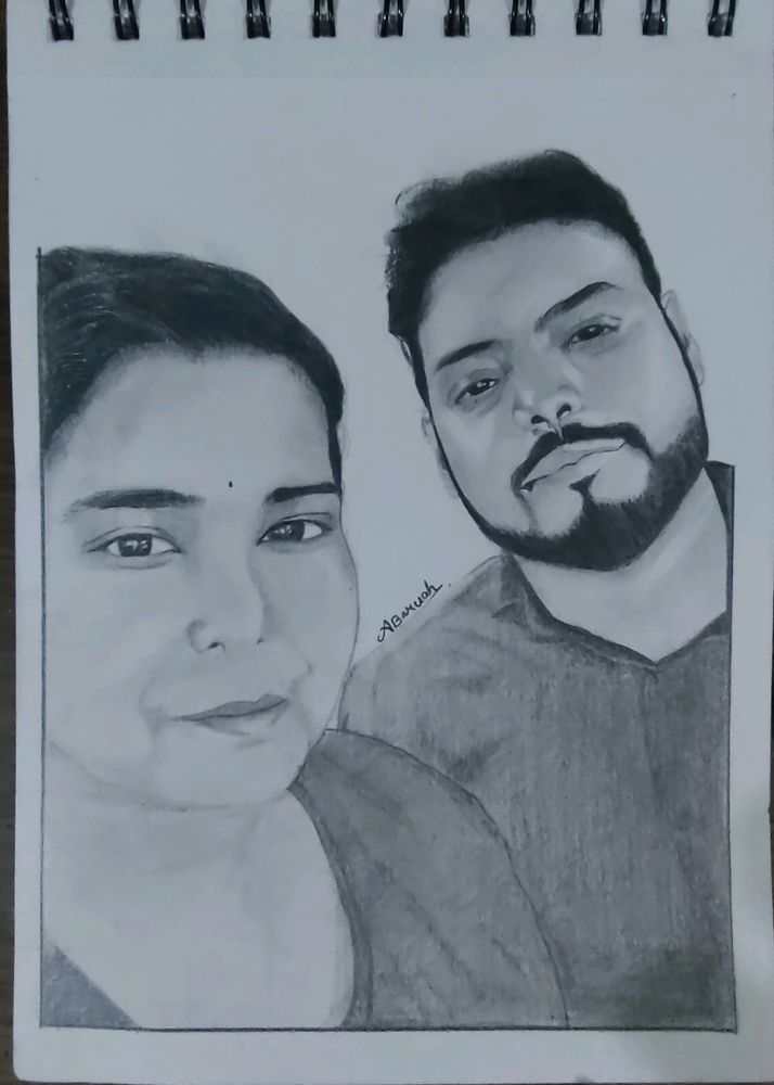 Portrait Sketches Like This (Rakhi Special)