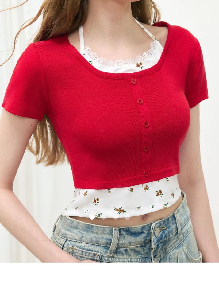 Savana Printed Knit Top