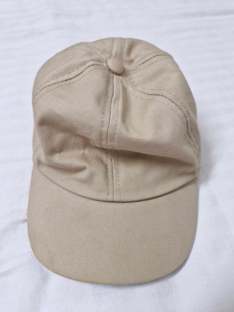 Boys Beige Cap 8-10y