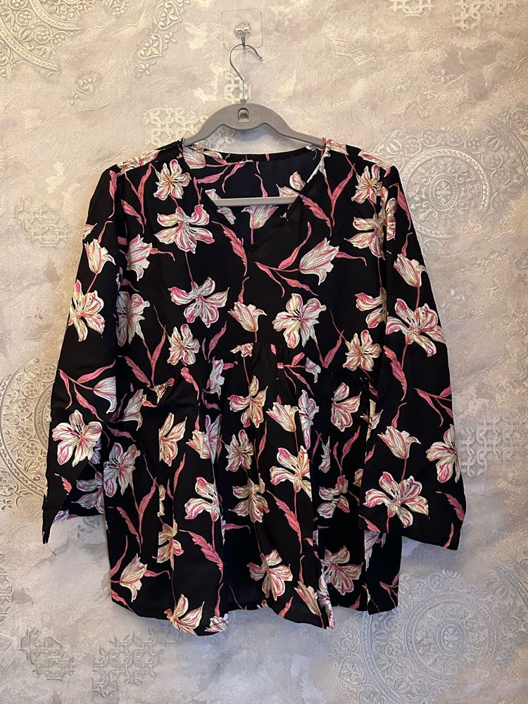 Floral Print Top