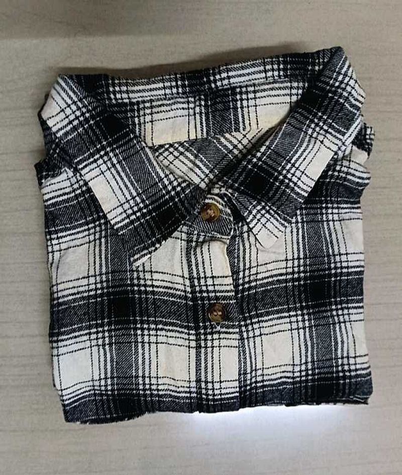Plaid Flannel Shirt (good condition)