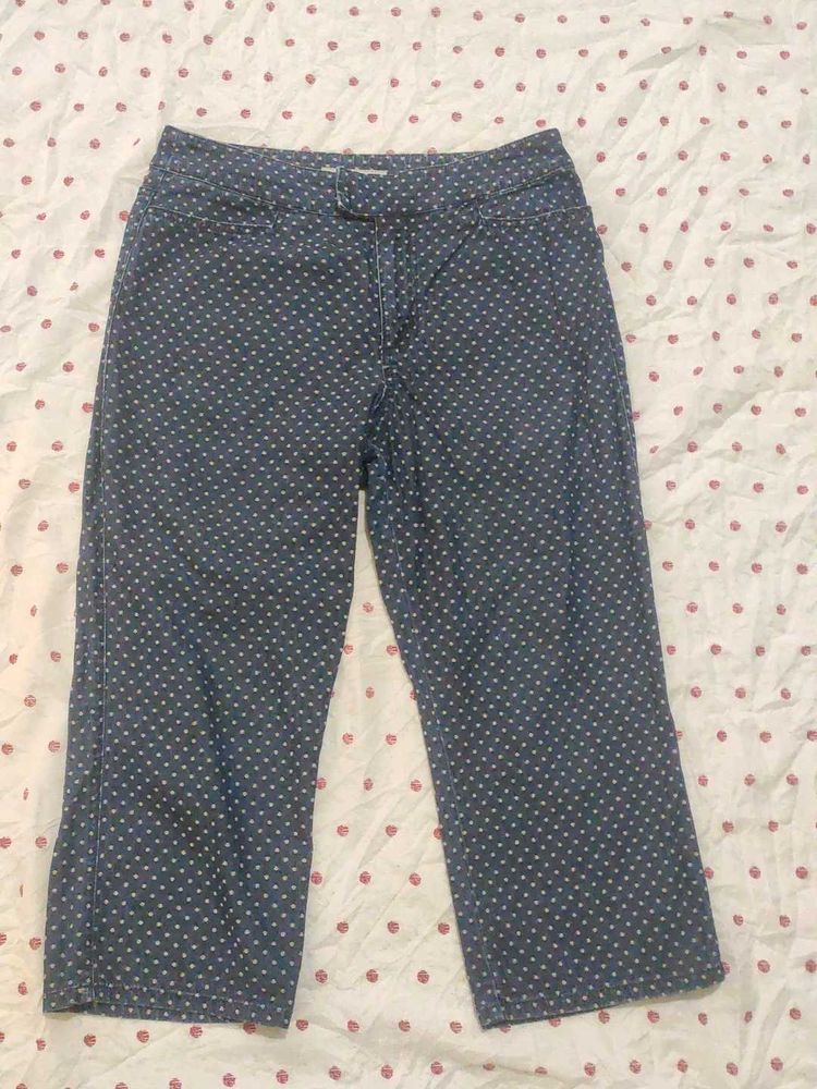 Polka Dot Capri Pants