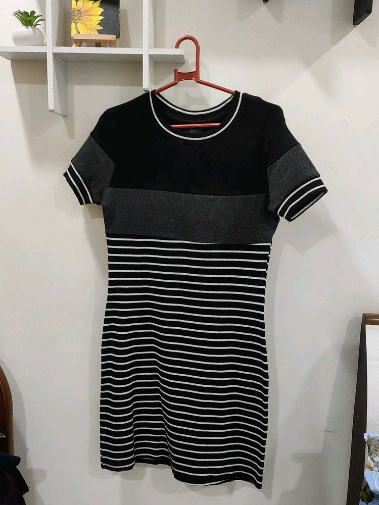 Stripes Wool Dress