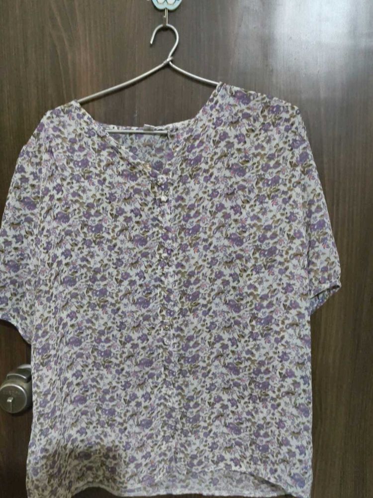 Floral Print Top