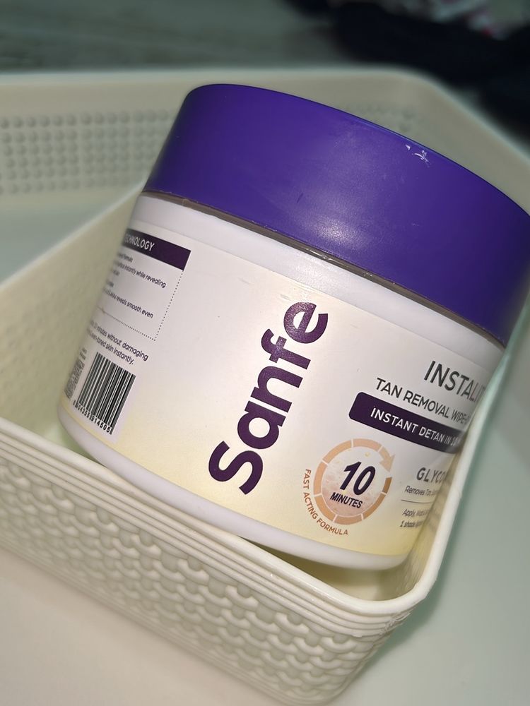 Sanfe Tan Removal Wipe Off Cream
