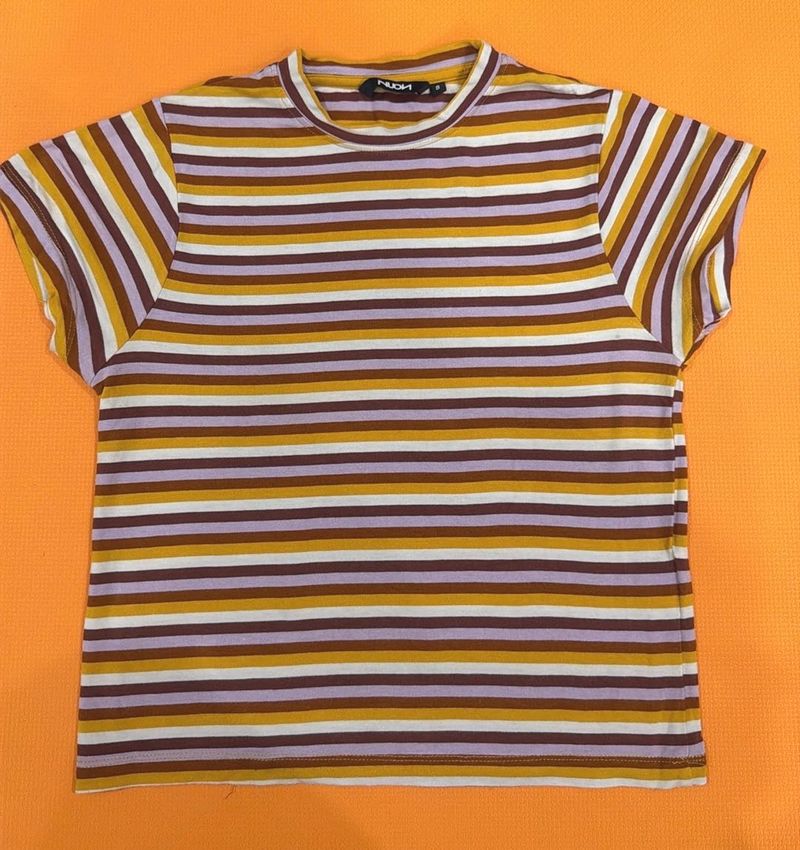Striped Tee - Casual Comfort
