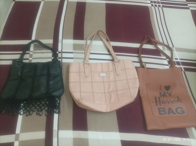 Combo Of Three Handbags