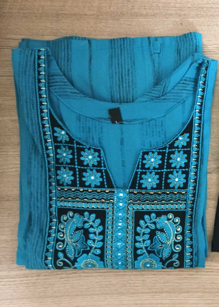 BLUE KURTA