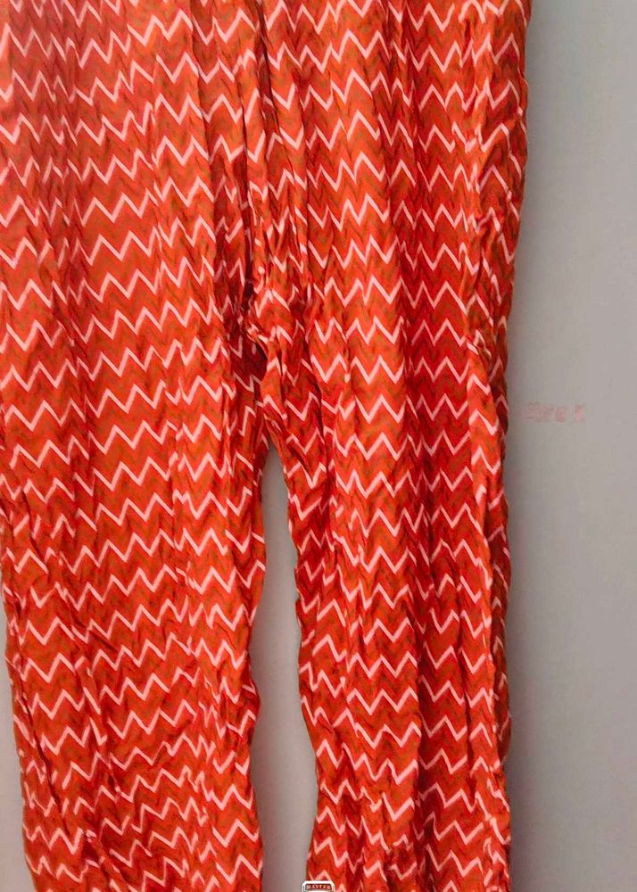 Printed Palazzo Pants