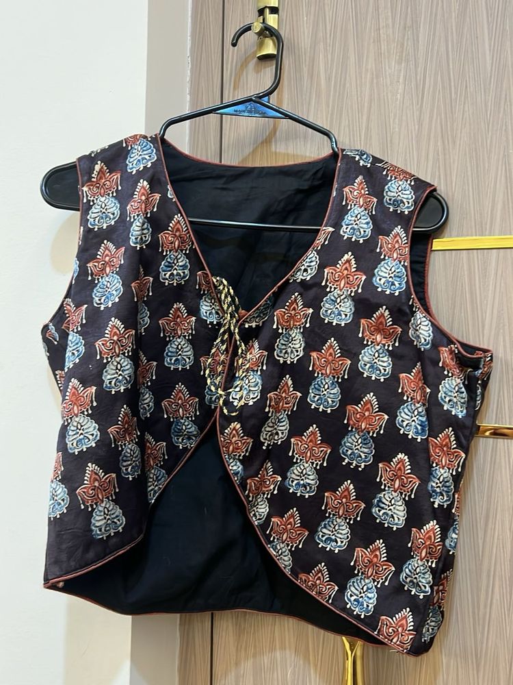 Printed Ethnic Jacket For navratri