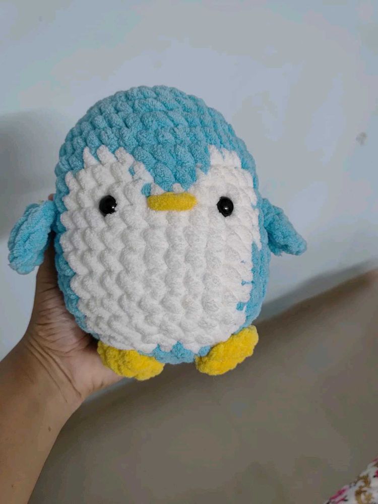 Crochet Penguin Plush Toy